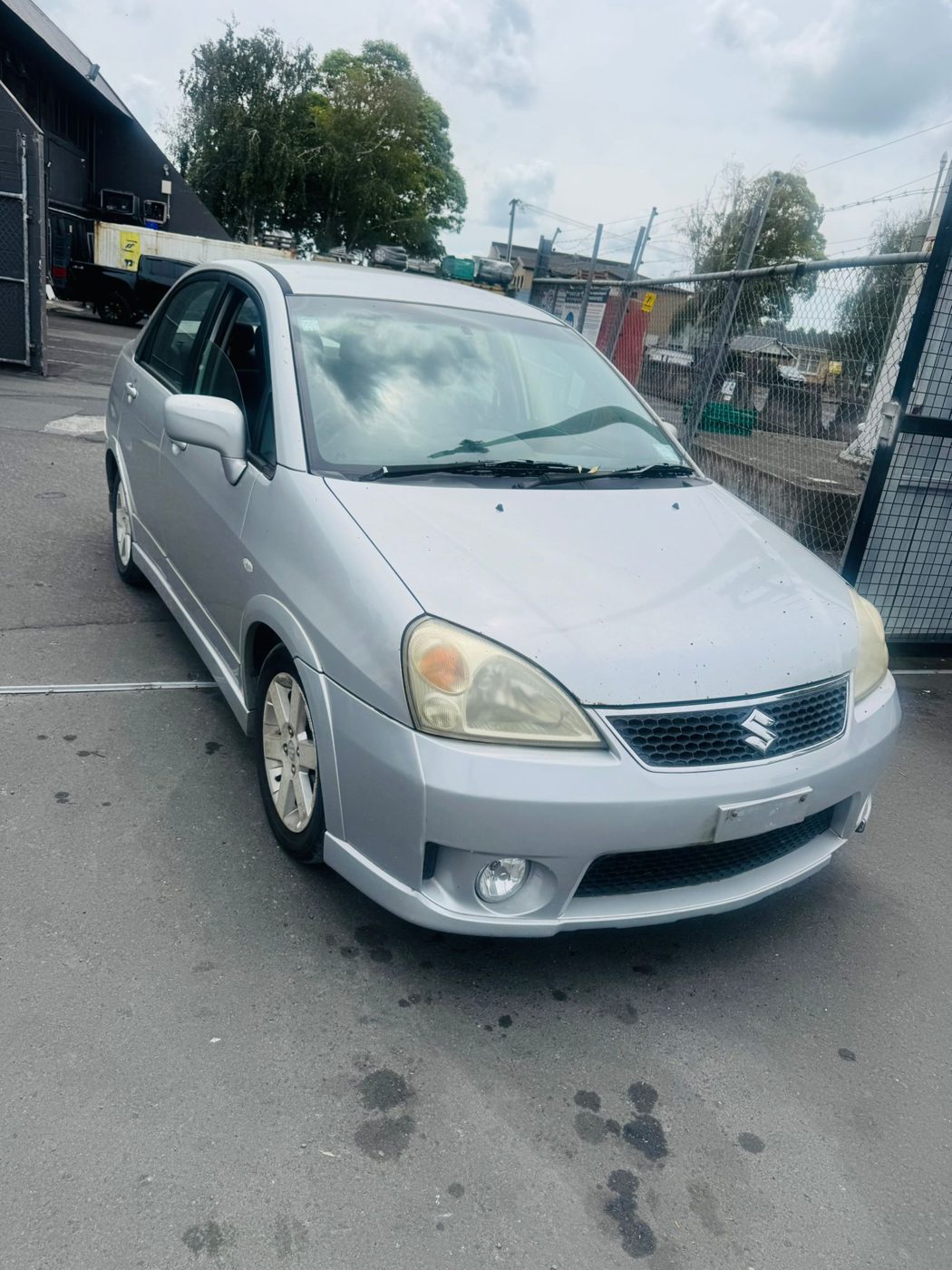 Silver Suzuki Liana hatchback ready for collection by Cash For Cars Auckland